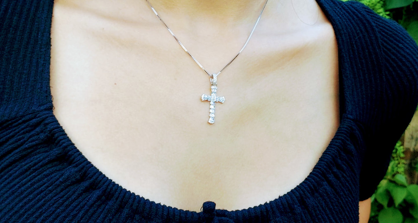 +MINI CROSS PENDANT